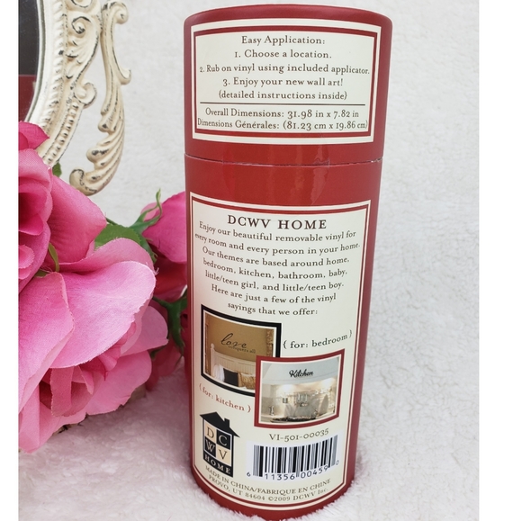 DCWV HOME Removable Vinyl Lettering (NWT) - Picture 3 of 4